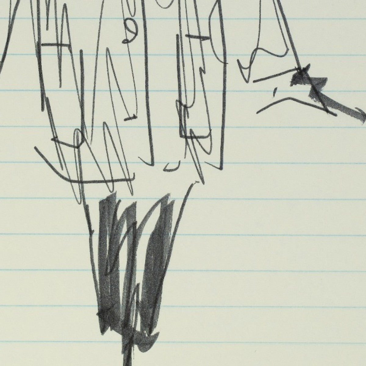Detail of “Wide Brim, Wide Berth” (No. 00173)