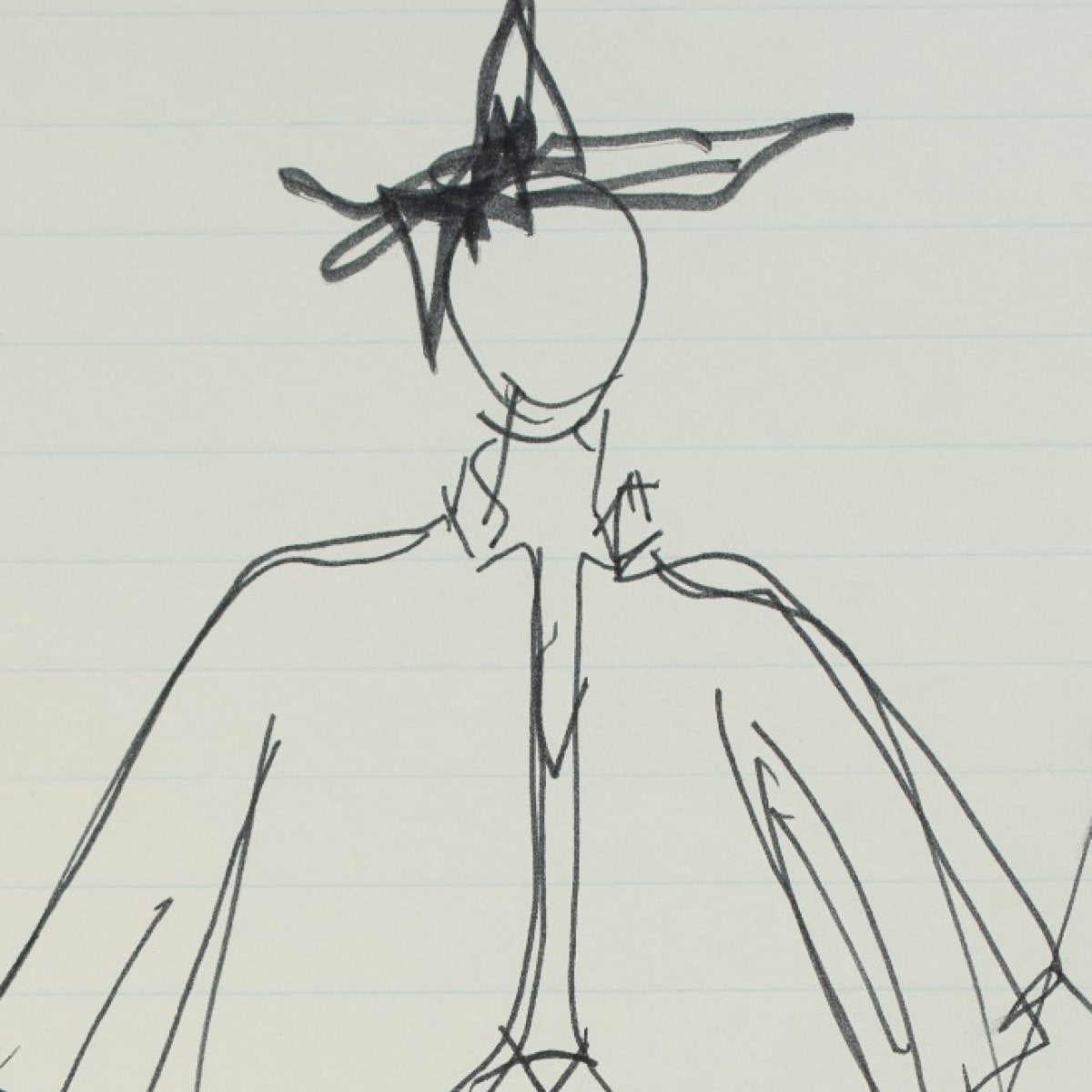 Detail of “Hat Trickster” (No. 00313)