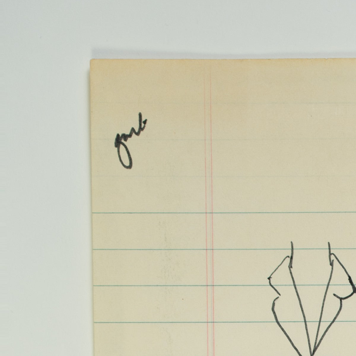 Detail of “Notch Your Average Lapel” (No. 00357)