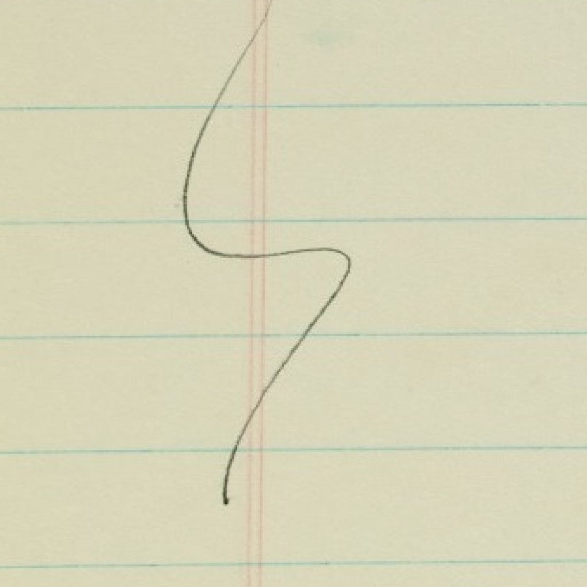Detail of “Mark of Distinction”: a small mark on the sheet